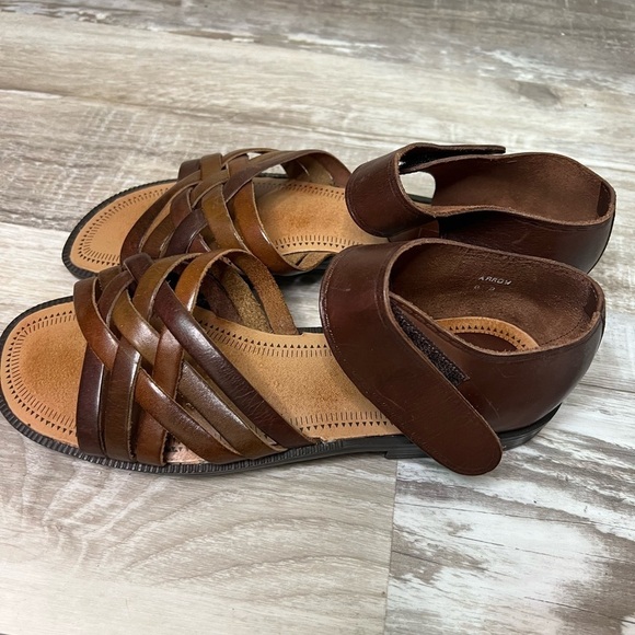 Karen Scott Sandals Arrow Bag Brown Multi 8M - Picture 2 of 7